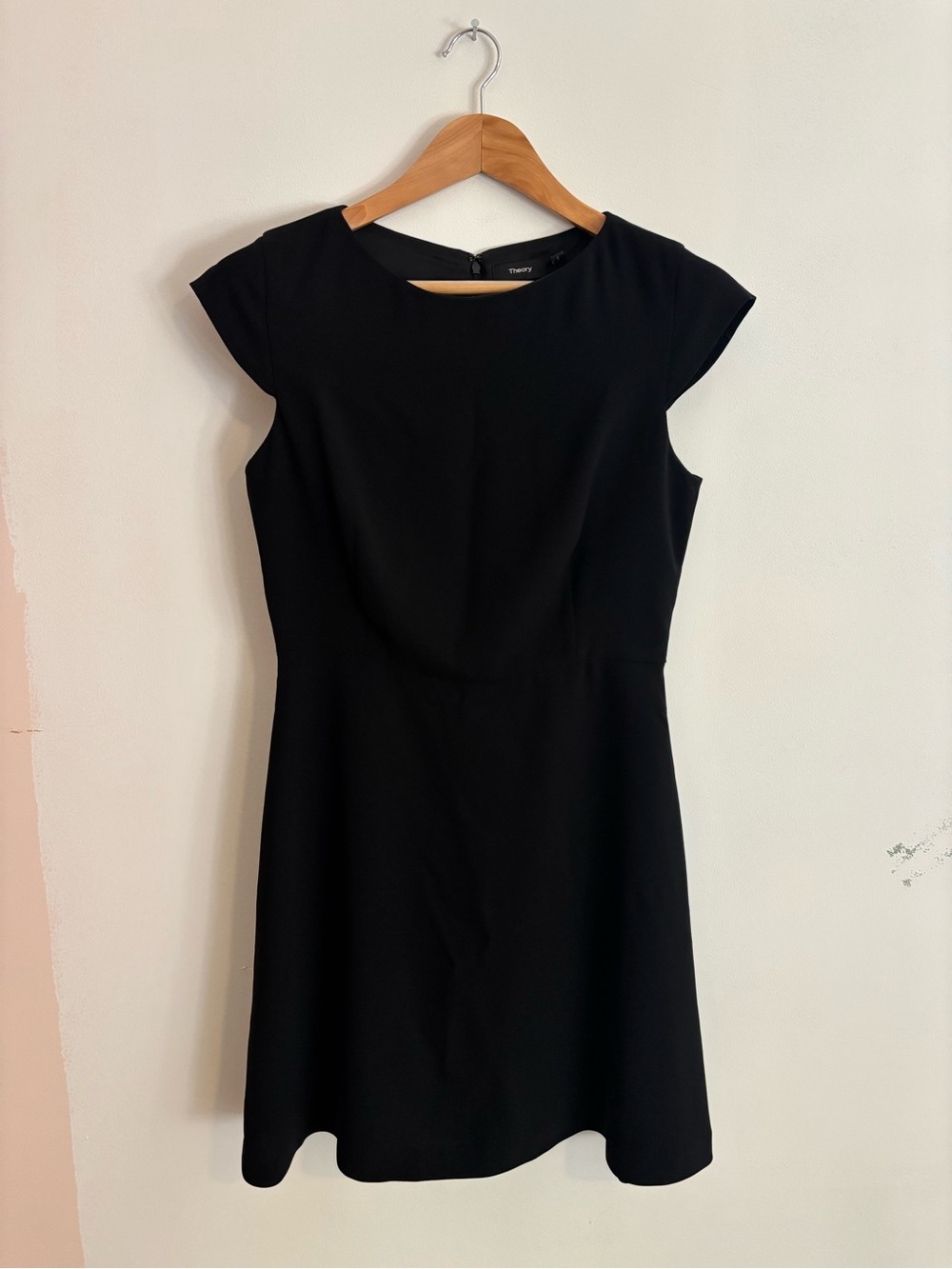 Theory Black Midi Dress